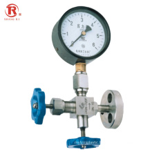 Hot Sale Factory High Pressure Gauge Needle Valve Flange Thread type SS